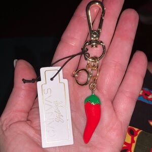 Pepper purse/bag charm keychain nwt